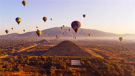 hot air balloon ride mexico city